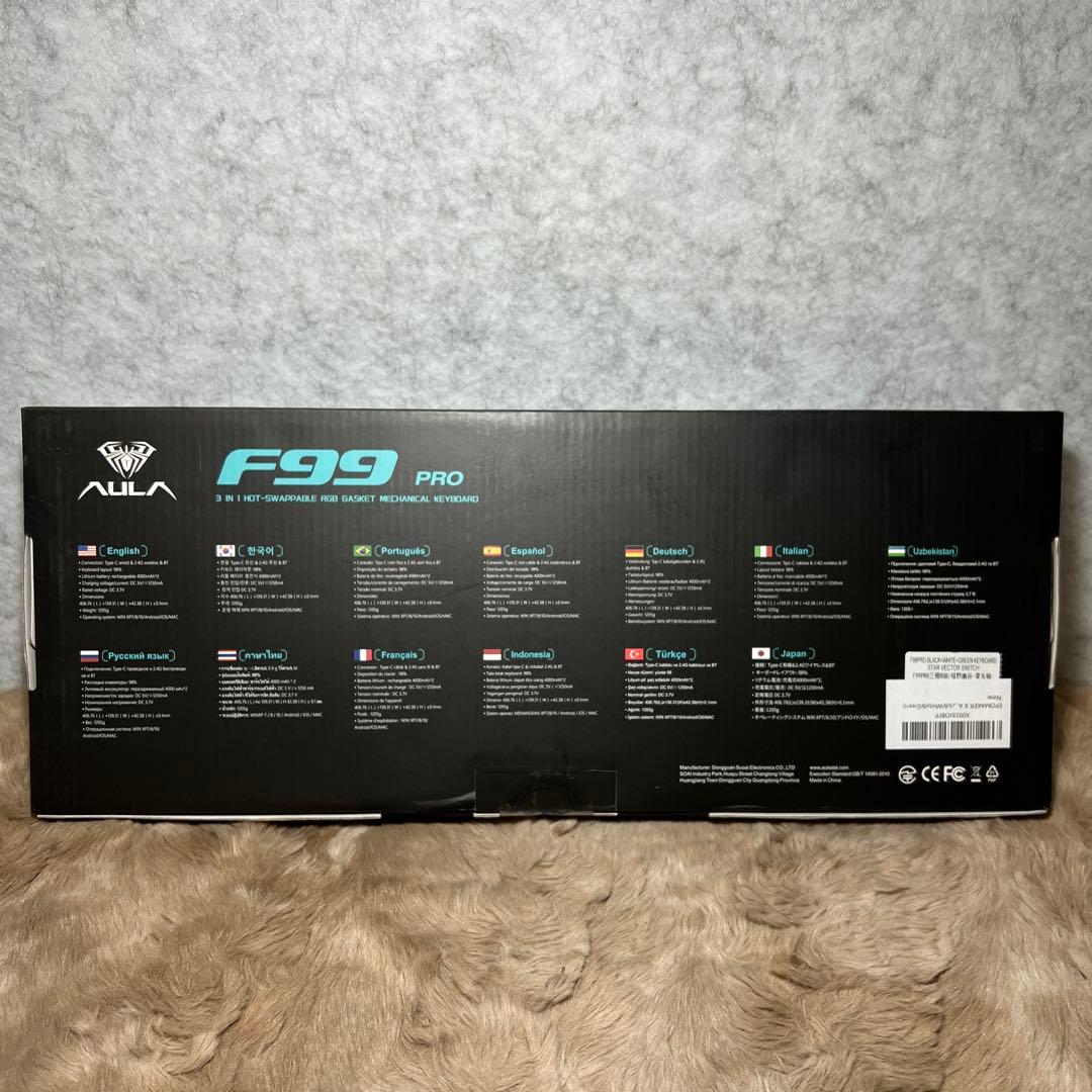 EPOMAKER X AULA F99 PRO ワイヤレスゲーミングキーボード