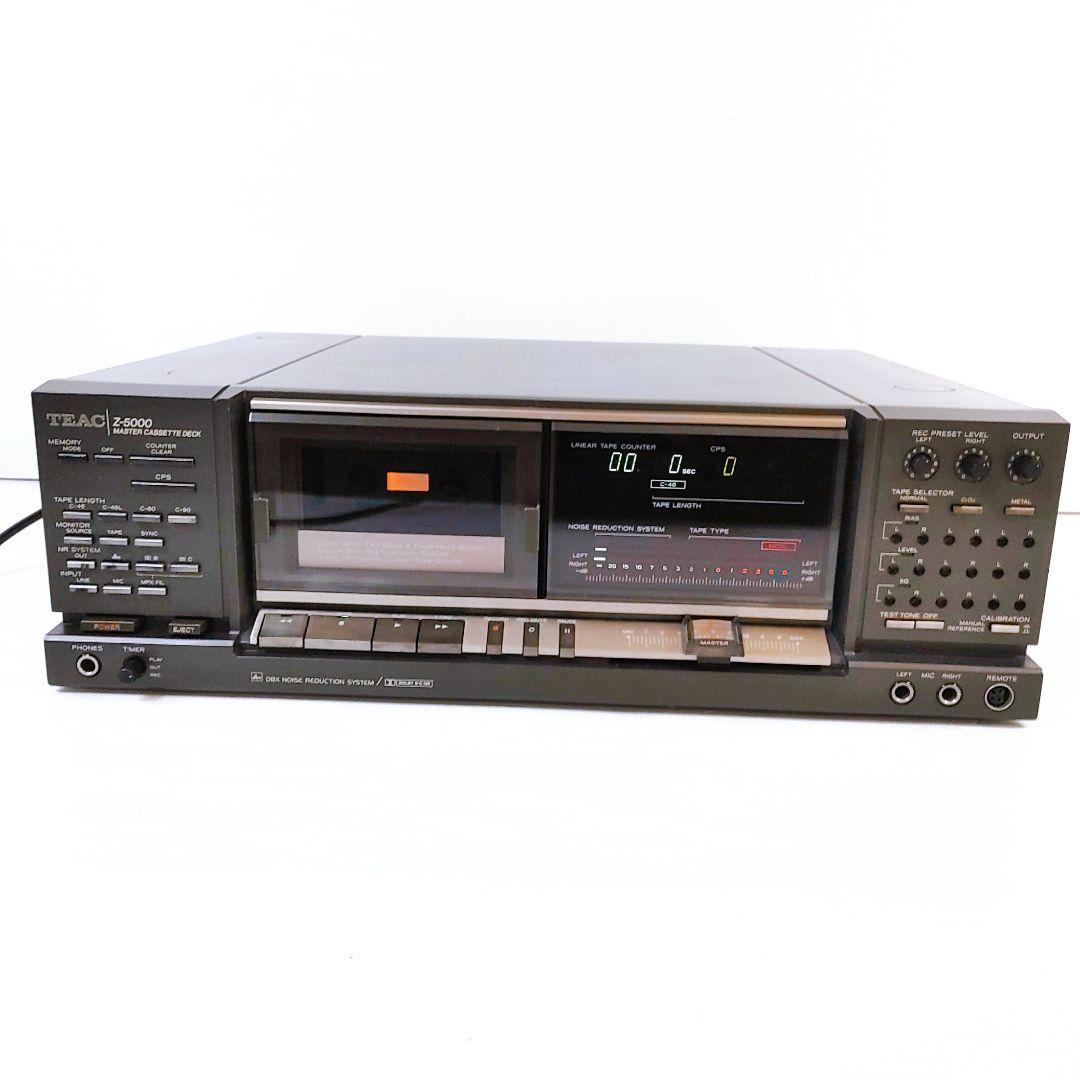 【完動品】TEAC Z-5000 カセットデッキ ティアック