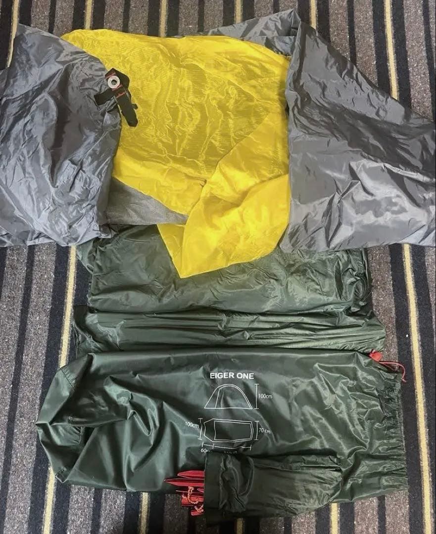 GIPFEL ダークグリーン 3シーズン ソロテント 山岳テント