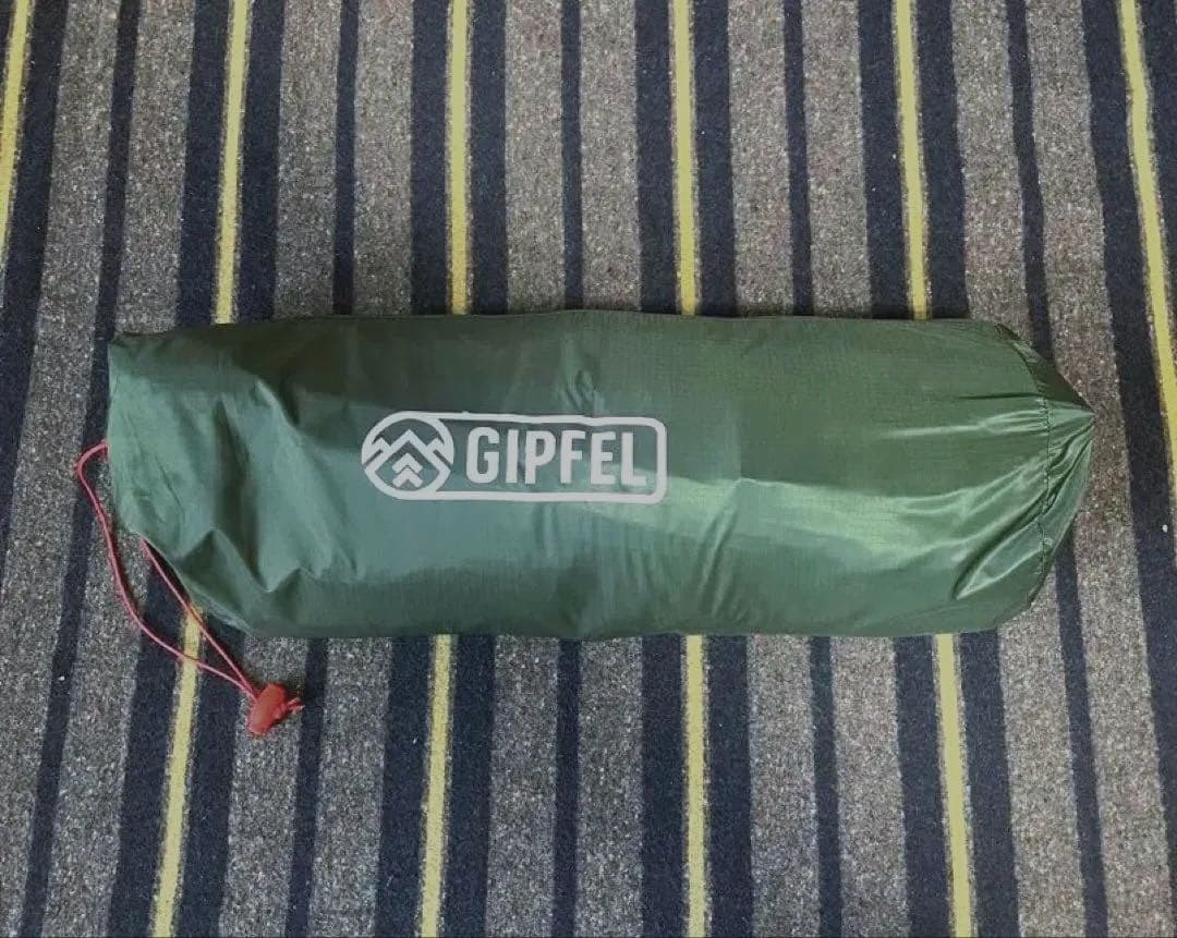 GIPFEL ダークグリーン 3シーズン ソロテント 山岳テント