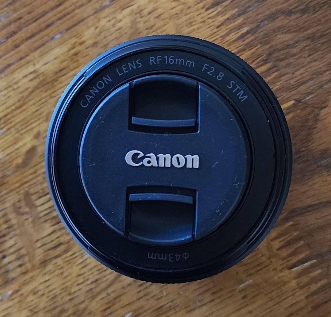 Canon RF16mm F2.8 STM レンズ