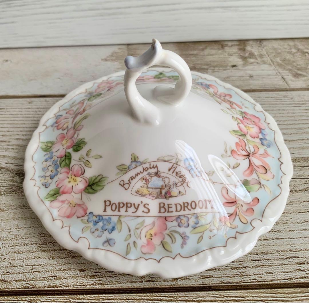 ポピーズベッドルーム パウダーボウル ブランブリーヘッジ トリンケットボックス