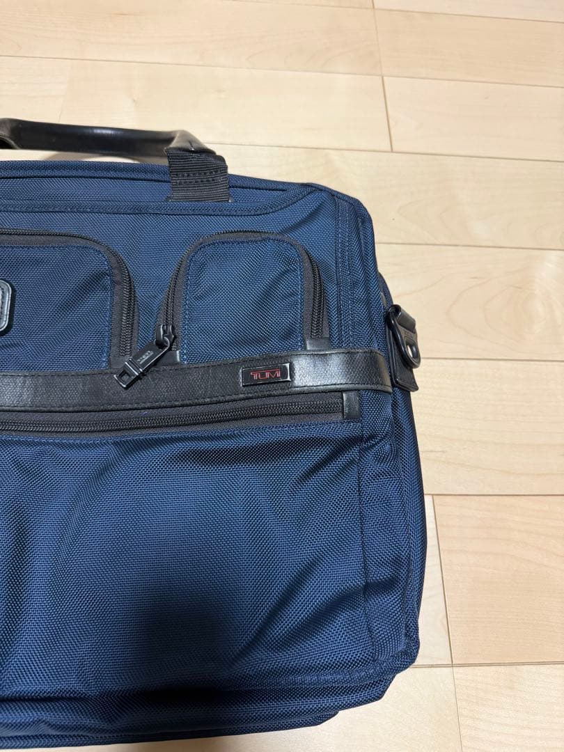 【美品】TUMI shipsコラボ　ネイビー バック