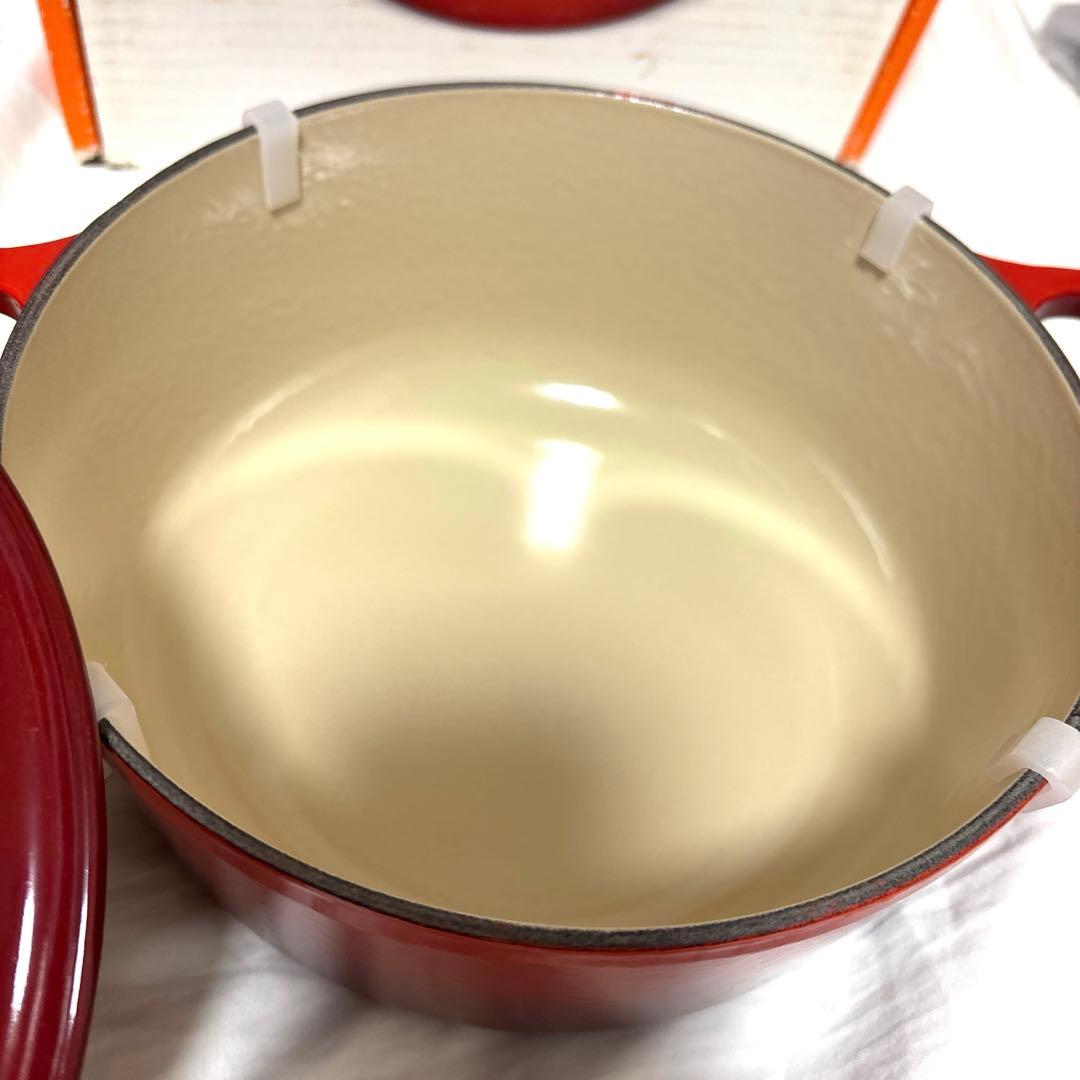 【美品】ル・クルーゼ シグニチャーココットロンド 20cm