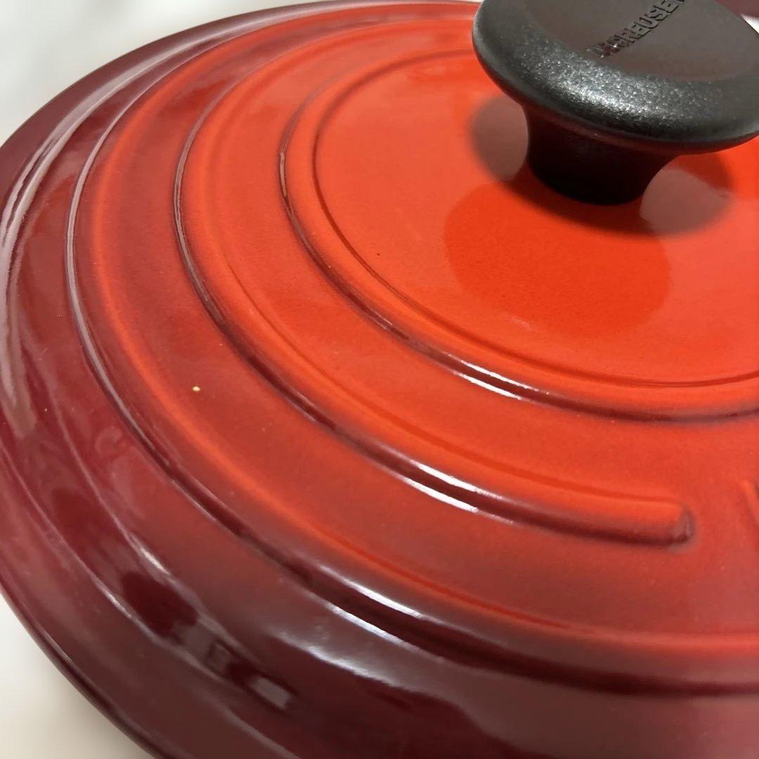 【美品】ル・クルーゼ シグニチャーココットロンド 20cm