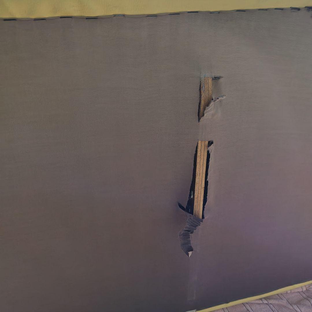 カリモク　KARIMOKU　2人掛けソファ　イエロー　木目　L1415