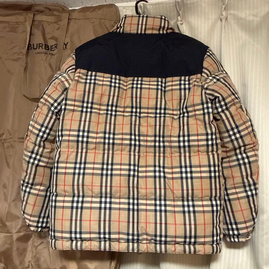 BURBERRYバーバリーノバチェック リバーシブル ダウンジャケット