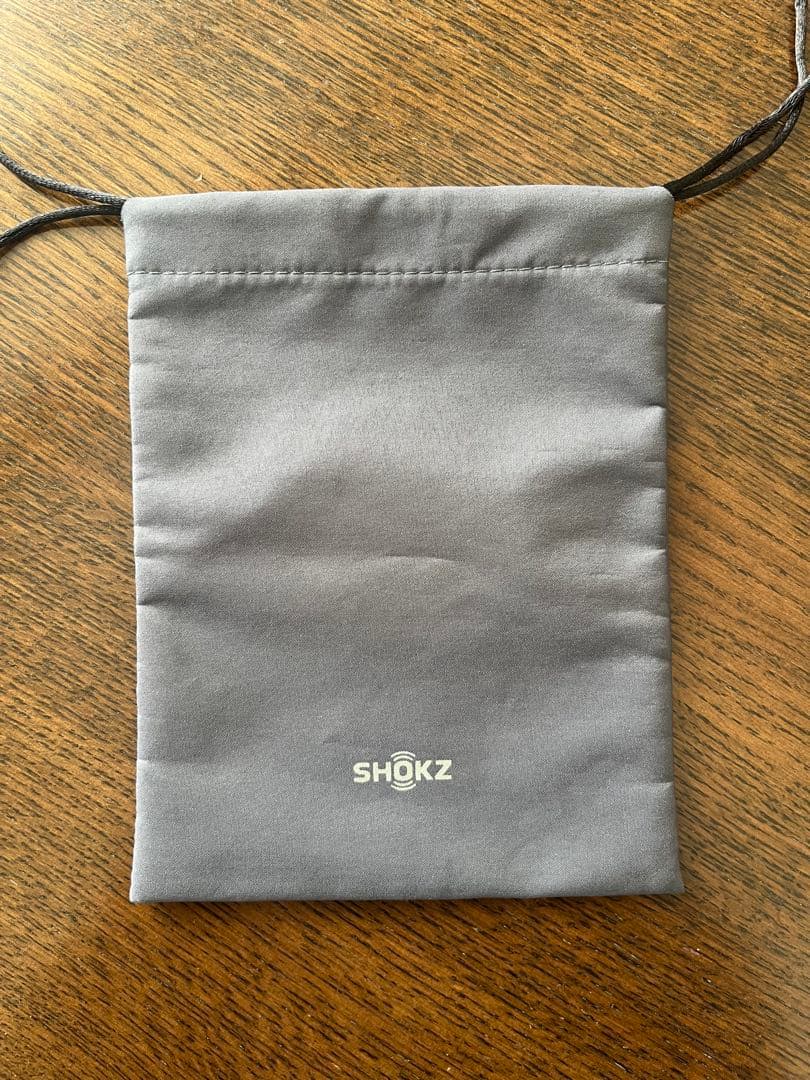 SHOKZ OPENRUN 骨伝導イヤホン ブラック