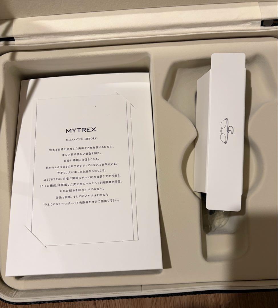 MYTREX MiRAY ONE ホワイト美顔器 フォト ハリフォト