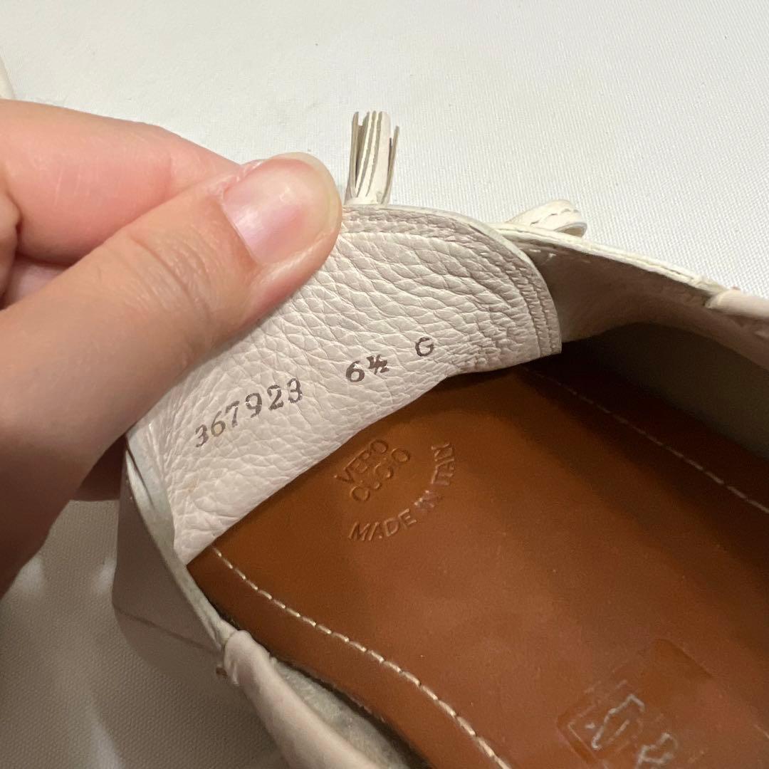 GUCCI ドライビングシューズ ローファー バンブータッセル 25.5cm