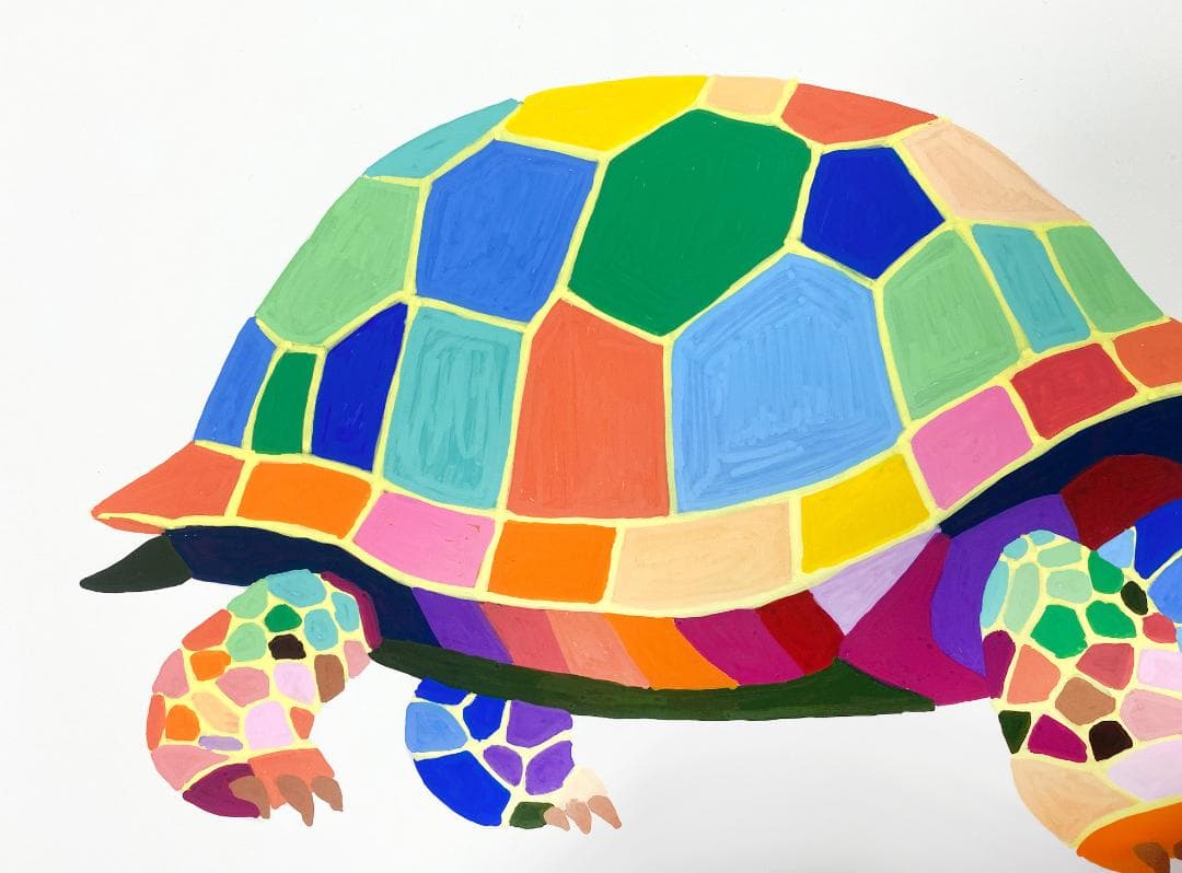 カメ（額装なし）