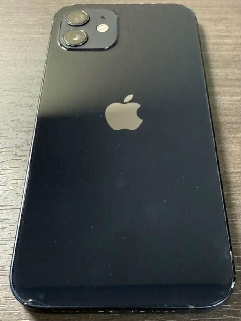 iPhone12ブラック128GB 箱付き 初期化済み SIMロック解除済み