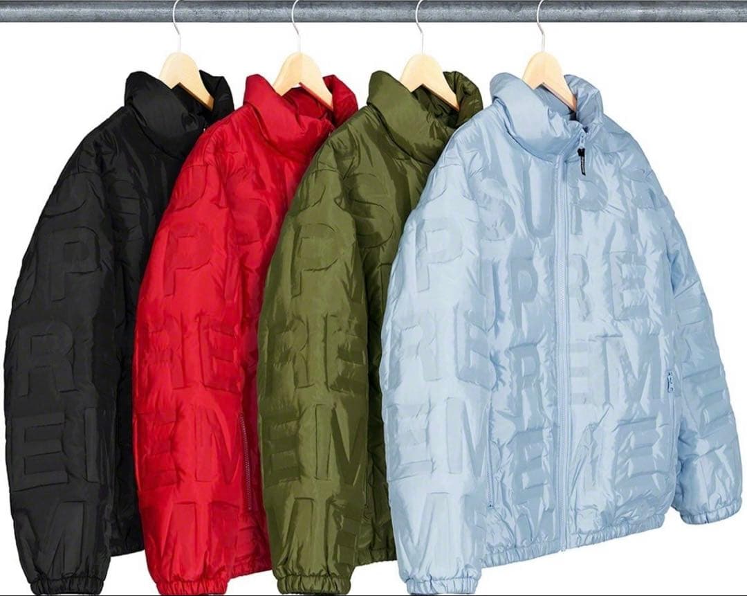 ジャケット・アウター Supreme 19SS Bonded Logo Puffy Jacket L