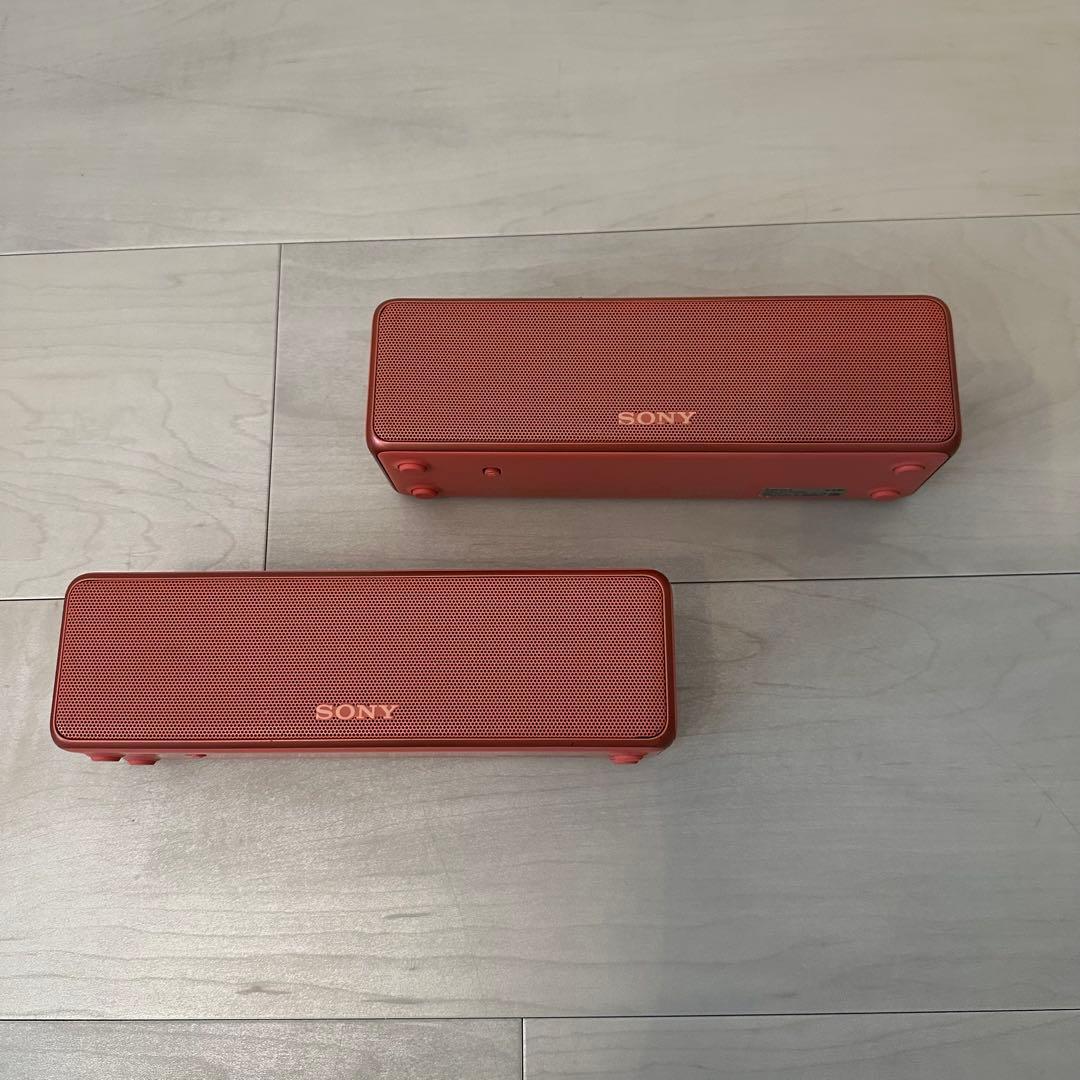 ソニー スピーカー hear go 2 トワイライトレッド SRS-HG10-R