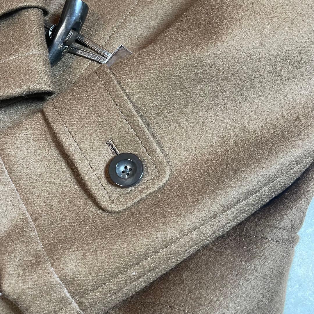 【極美品】ポールスチュアート ダッフルコート ウール100% ブラウン 46/M