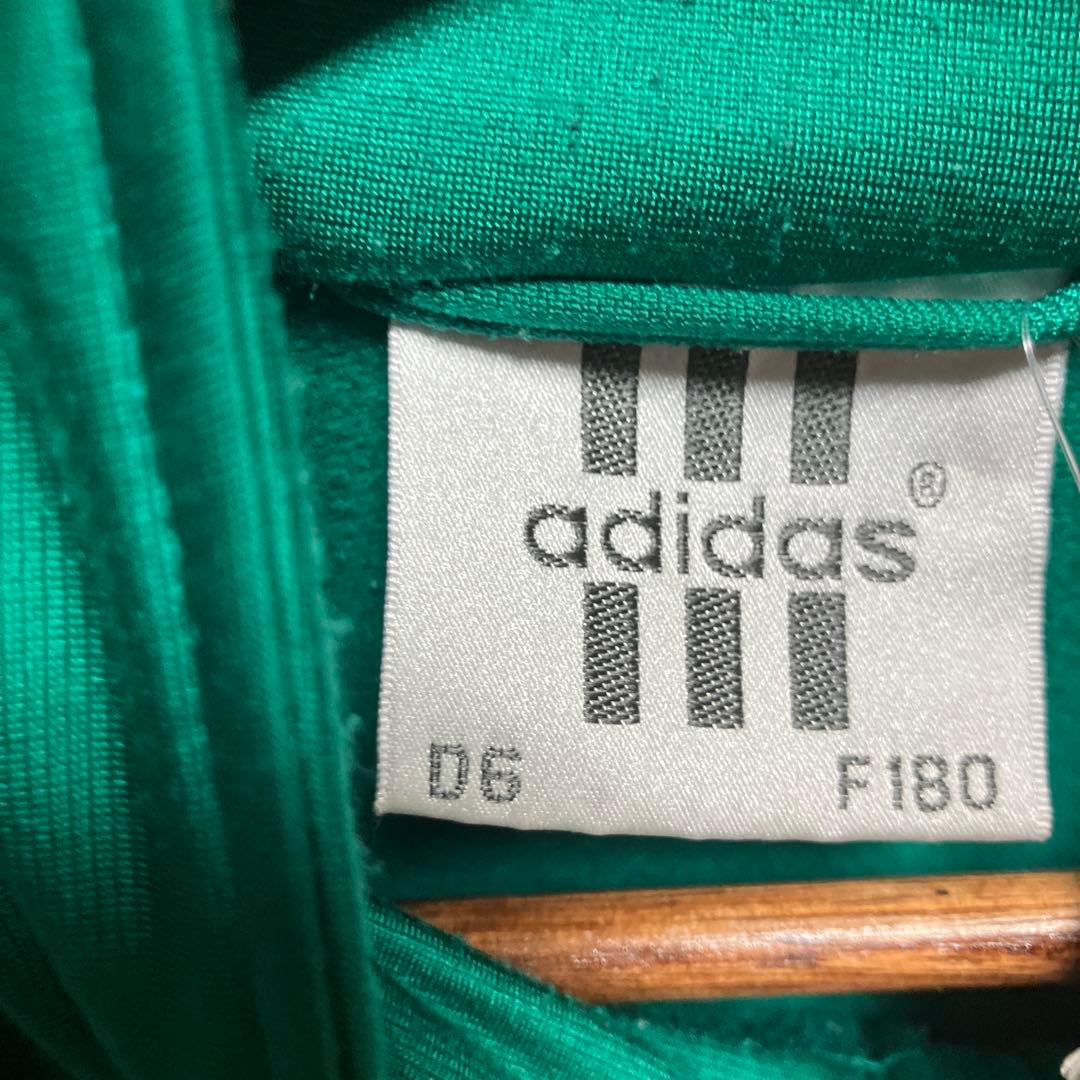 90s adidas トラックジャケット セットアップ グリーン アディダス