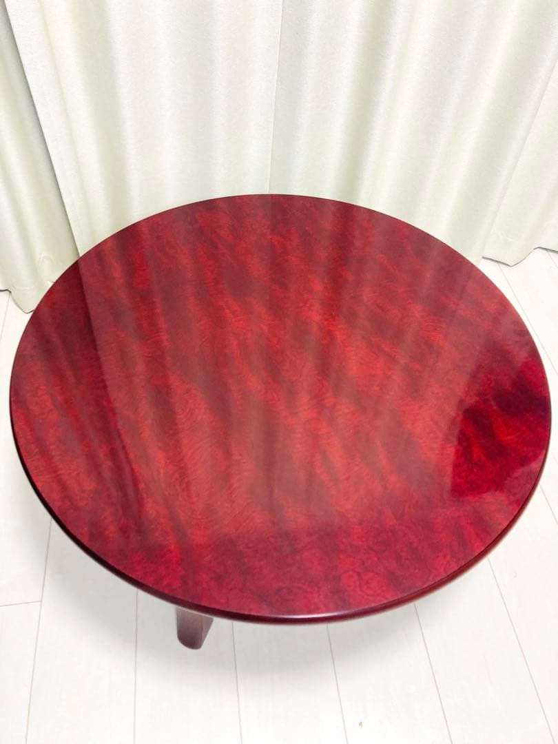 座卓　ちゃぶ台　丸テーブル　折りたたみ式　和モダン