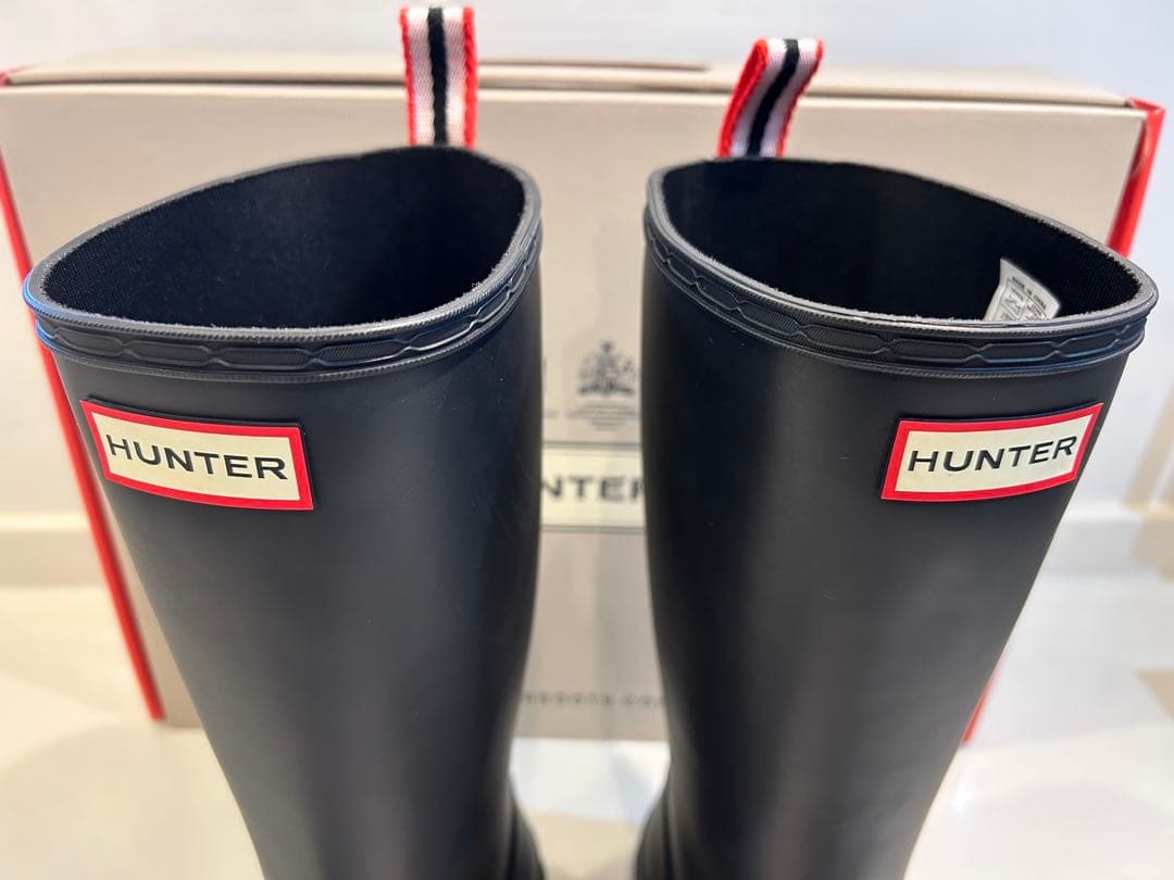 【現行モデル】HUNTER 24cmブラック 長靴