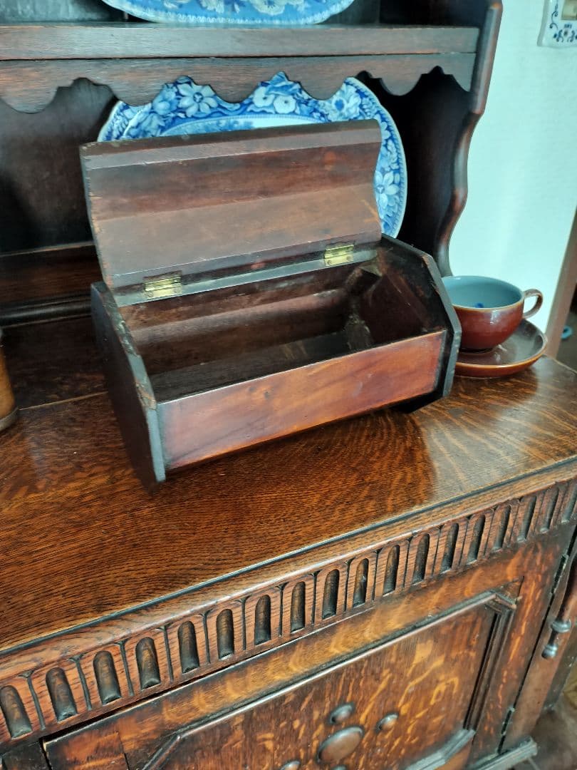 レア　イギリスアンティークロウソク入れ 1800年代