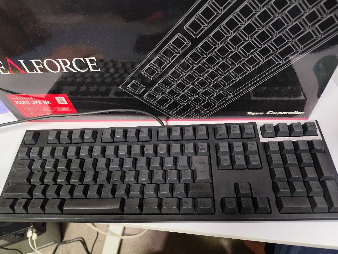 東プレ REALFORCE R2SA-JP3.BK 日本語配列キーボード