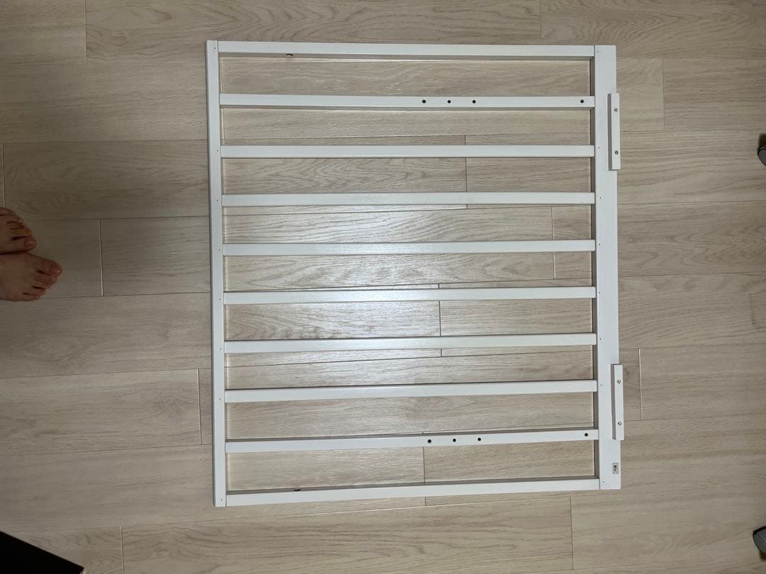 カトージ　ミニベッド ハイポジション アーチ（ホワイト）