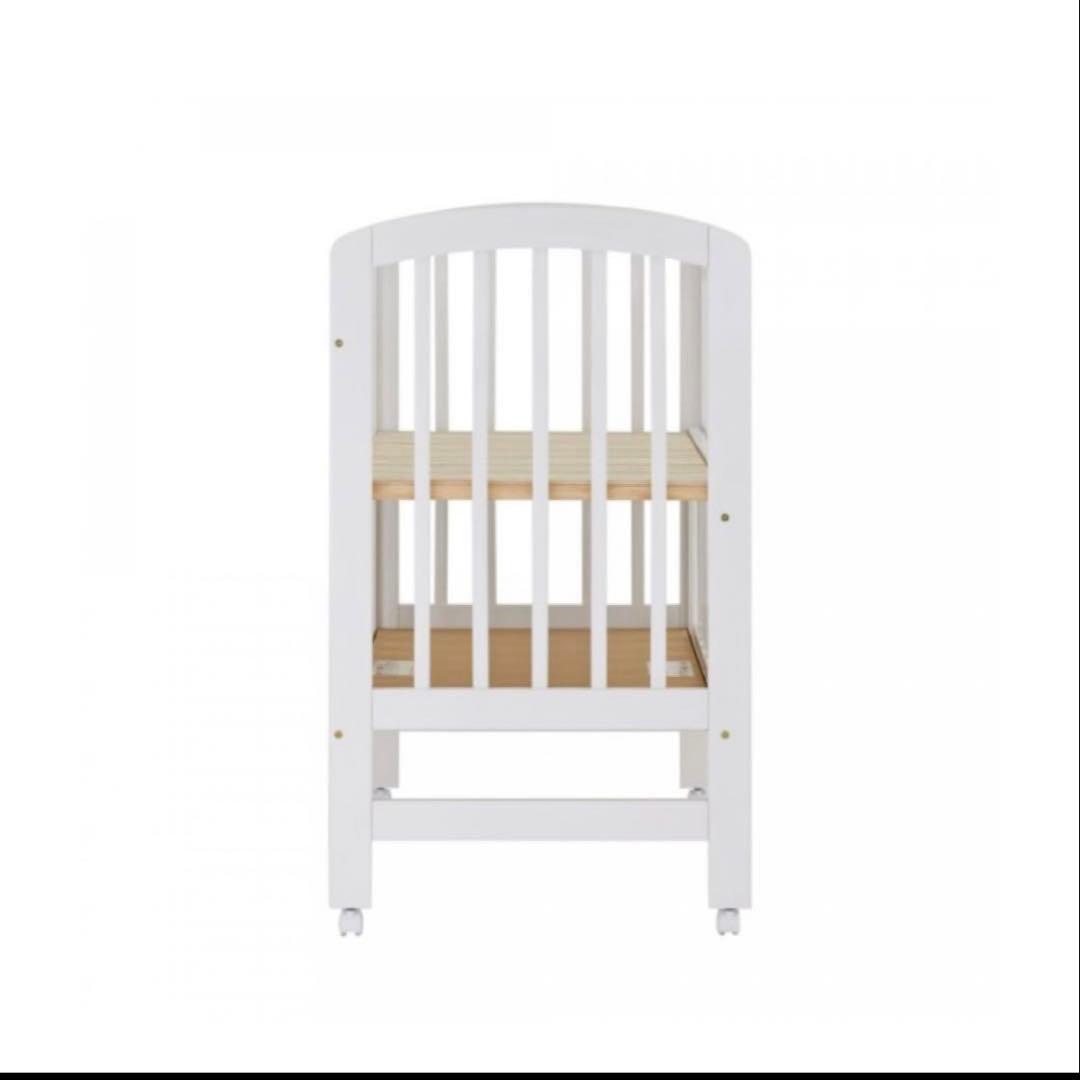 カトージ　ミニベッド ハイポジション アーチ（ホワイト）