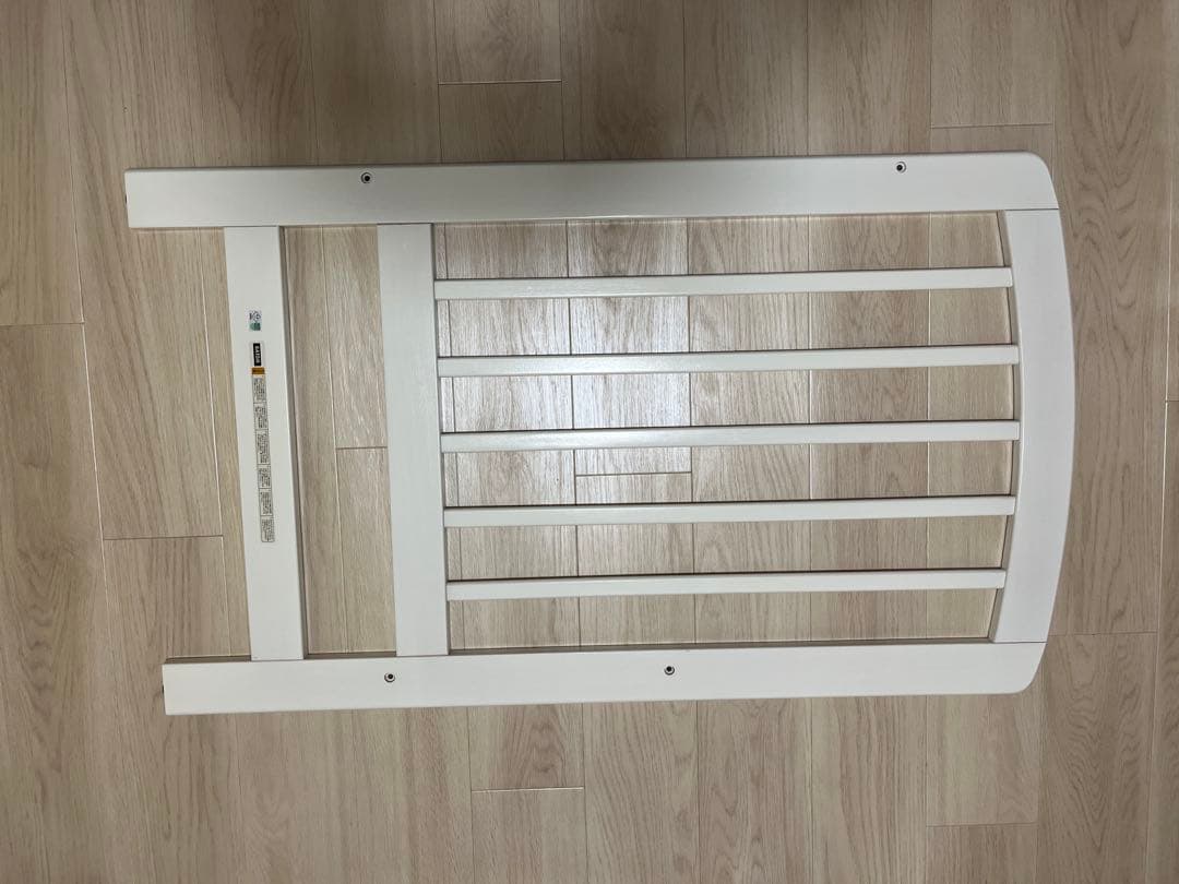 カトージ　ミニベッド ハイポジション アーチ（ホワイト）