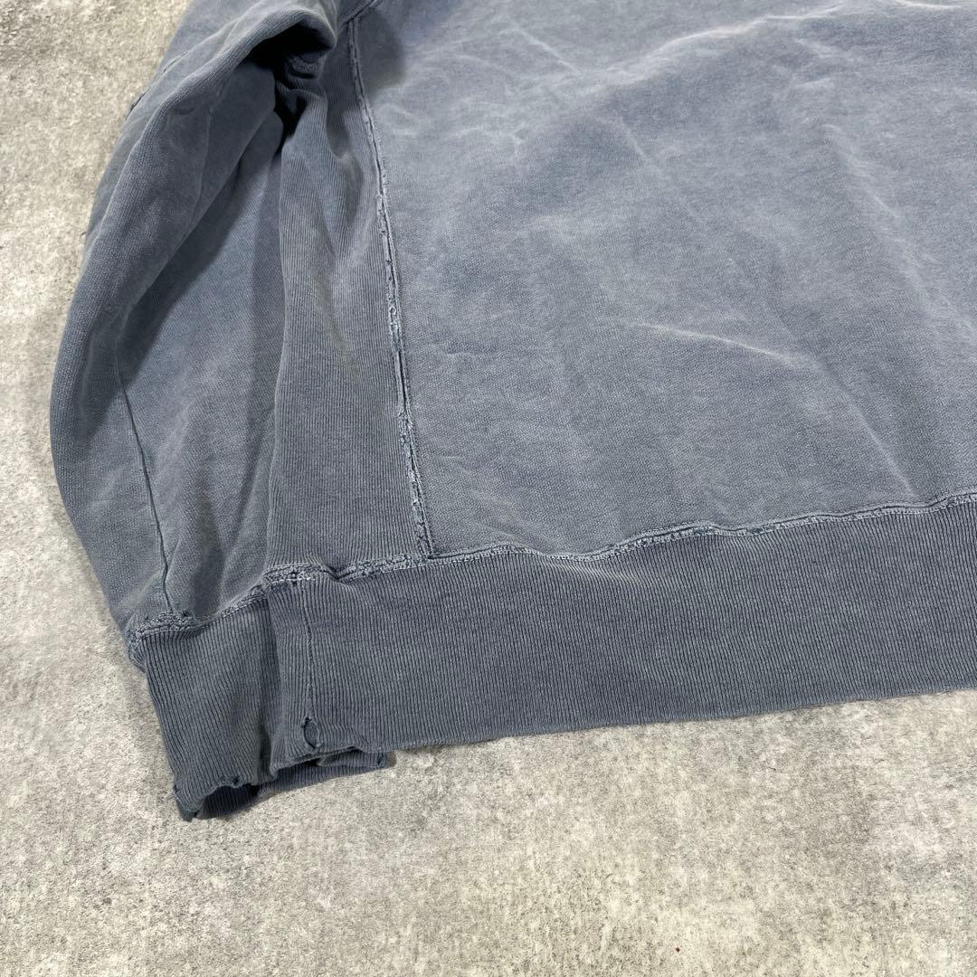 REMI RELIEF 両Vガゼット　スウェット　ヴィンテージ加工　L 日本製