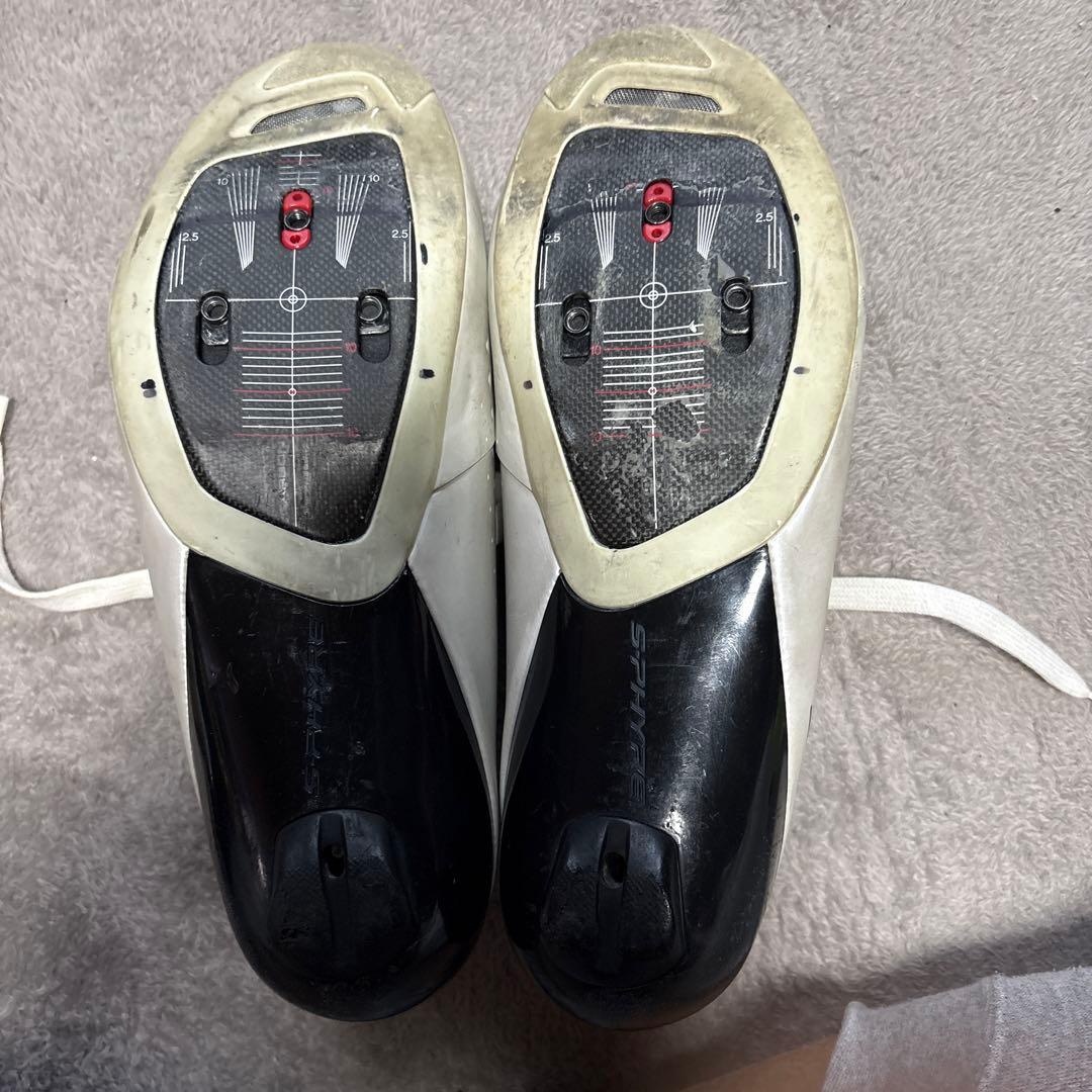 SHIMANO S-PHYRE ホワイトシューズノーマル38サイズ