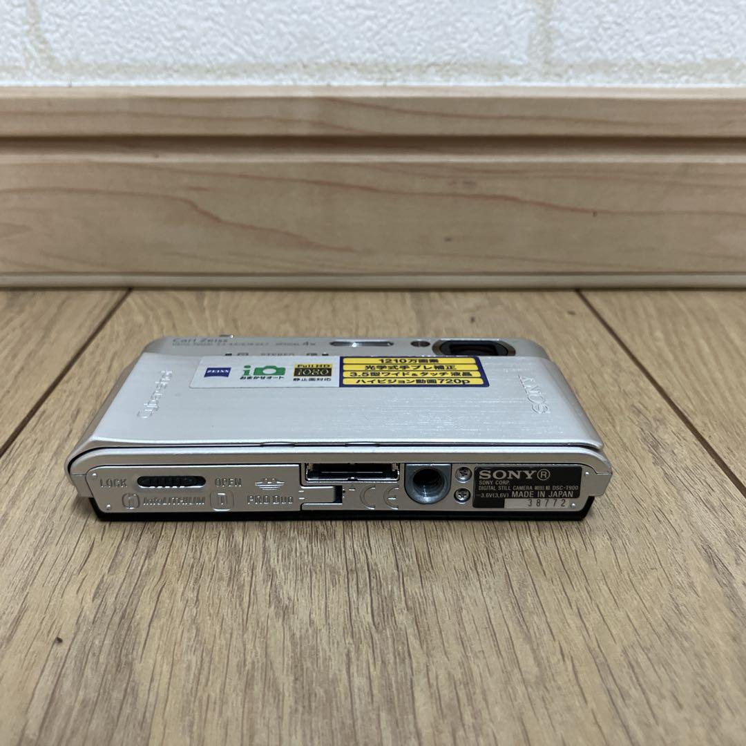 SONY Cyber-shot DSC-T900 コンデジ デジカメ シルバー