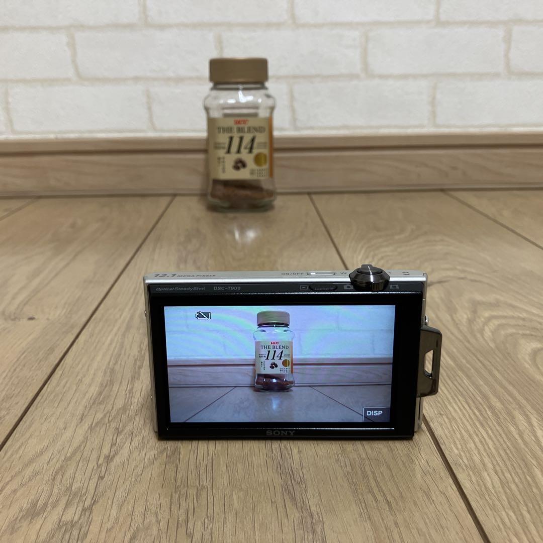 SONY Cyber-shot DSC-T900 コンデジ デジカメ シルバー