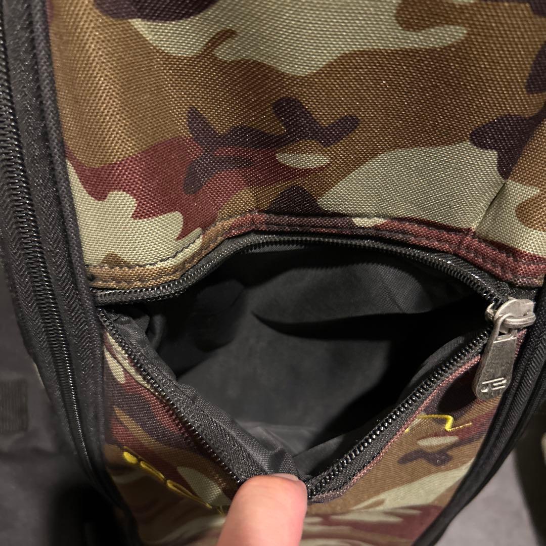 ロサーセンゴルフバック　迷彩 フード付きキャディバッグ