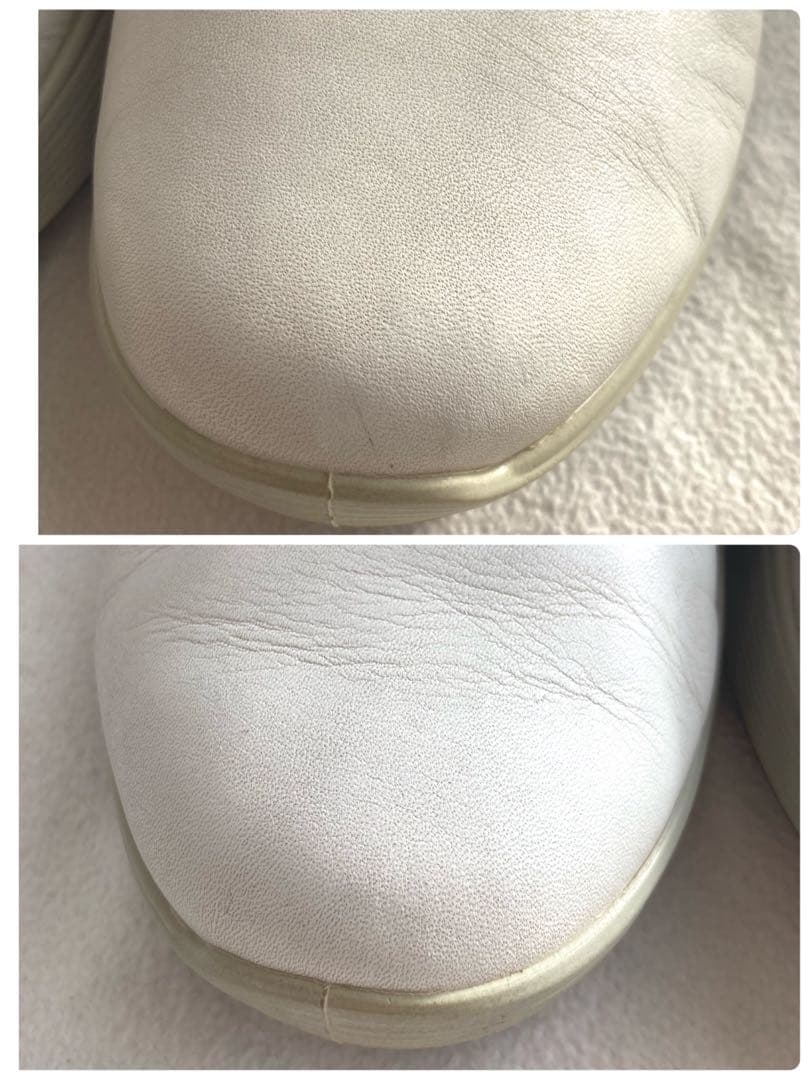 ecco ゴアテックス　ゴルフシューズ　ホワイト　サイズ25.5