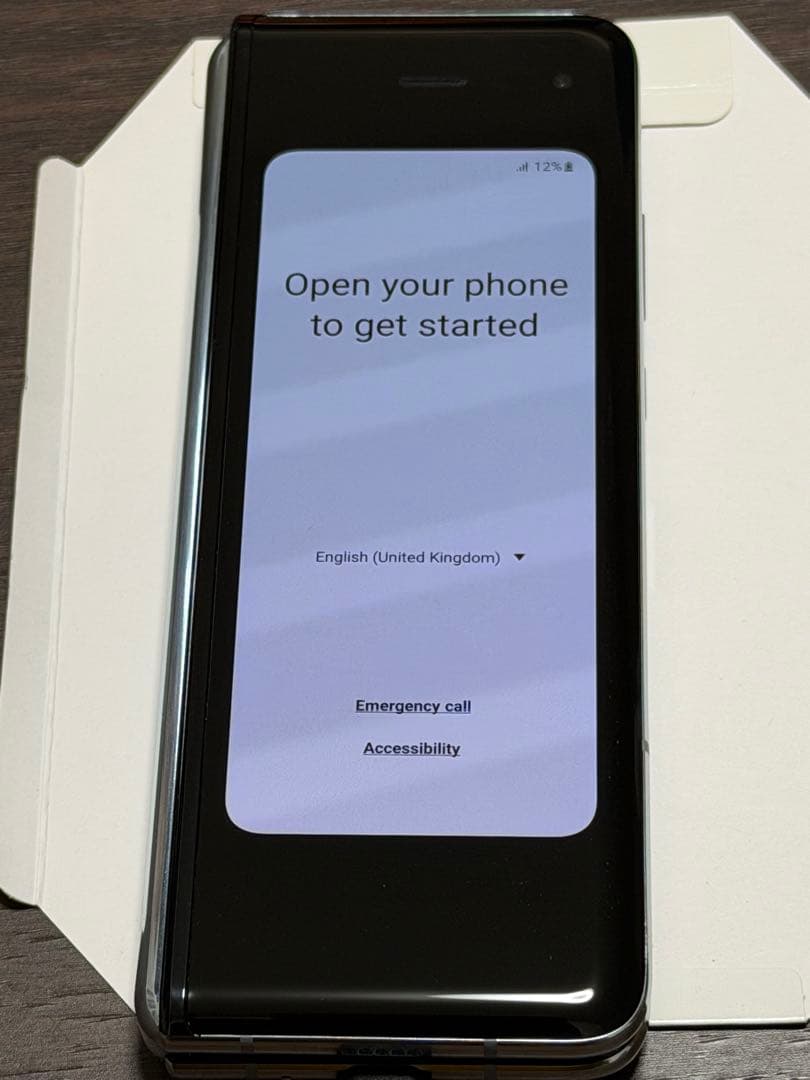 Galaxy Fold 12GB/512GB 海外版 SM-F900訳あり中古品