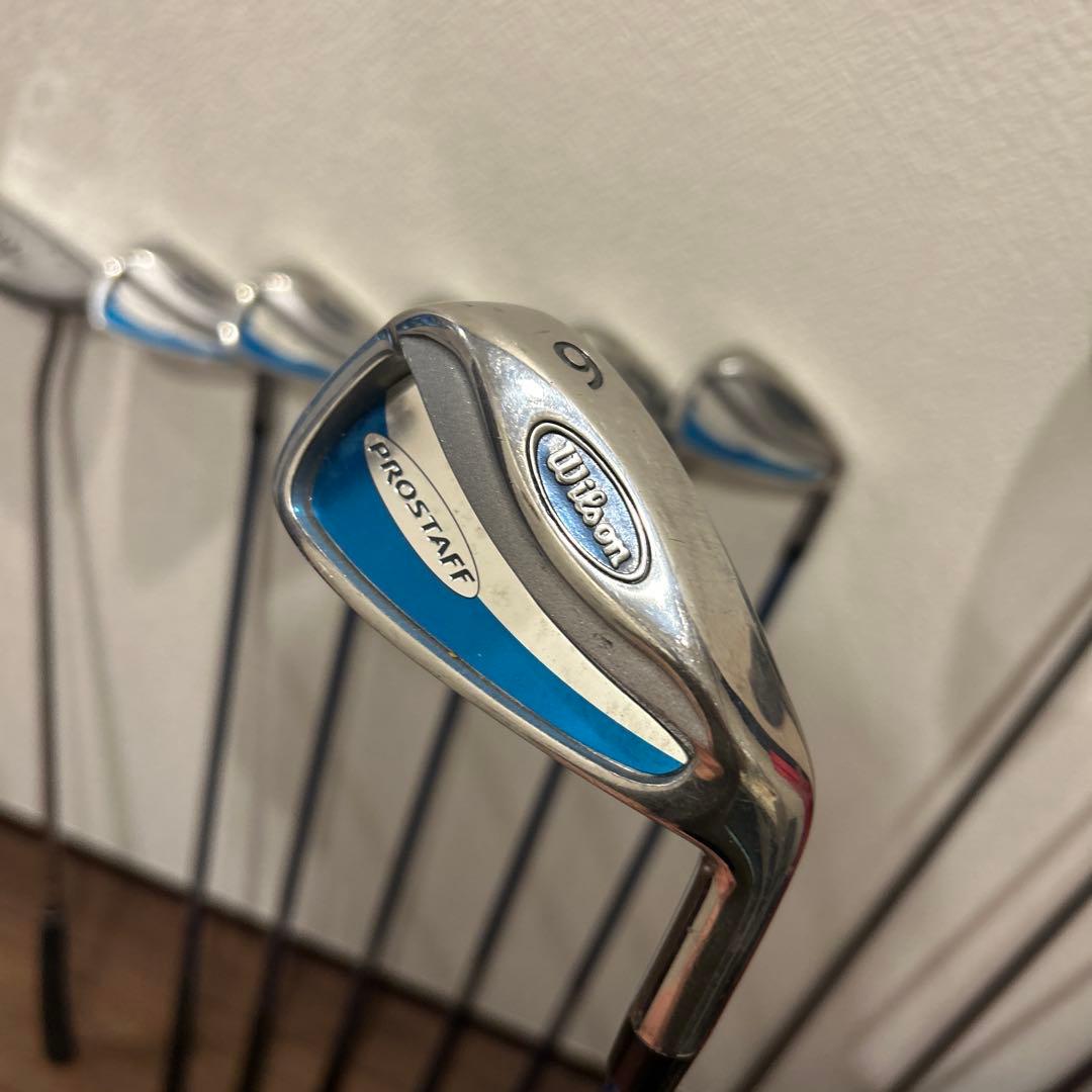 ウィルソン他　レディースL 10本　右利き　ゴルフセット