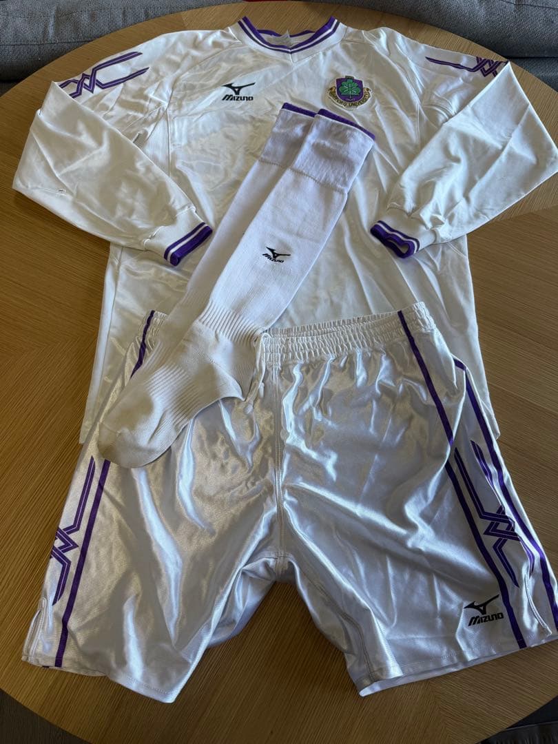 札幌大学サッカー部ユニフォームフルセット