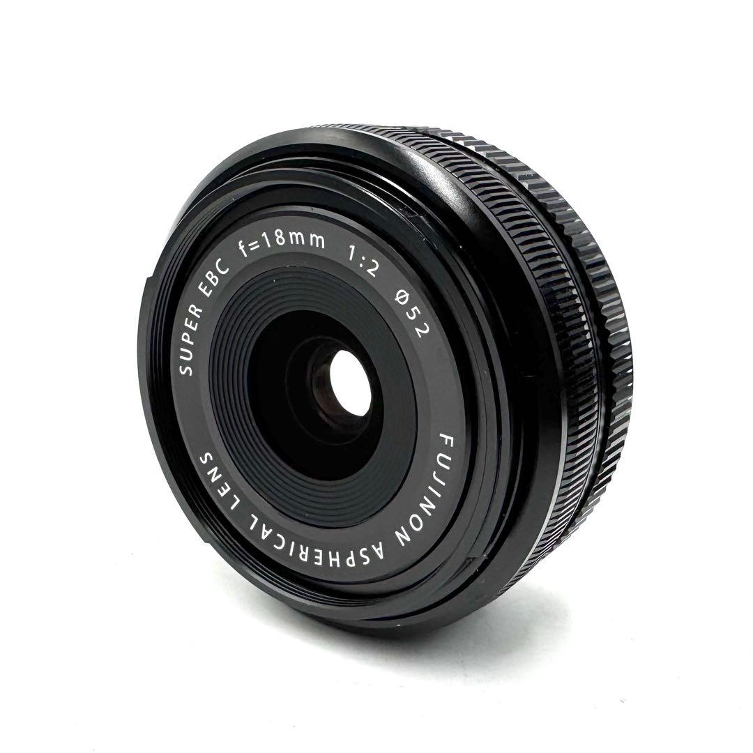 極美品 FUJIFILM フジフィルム XF 18mm f2 R 単焦点レンズ