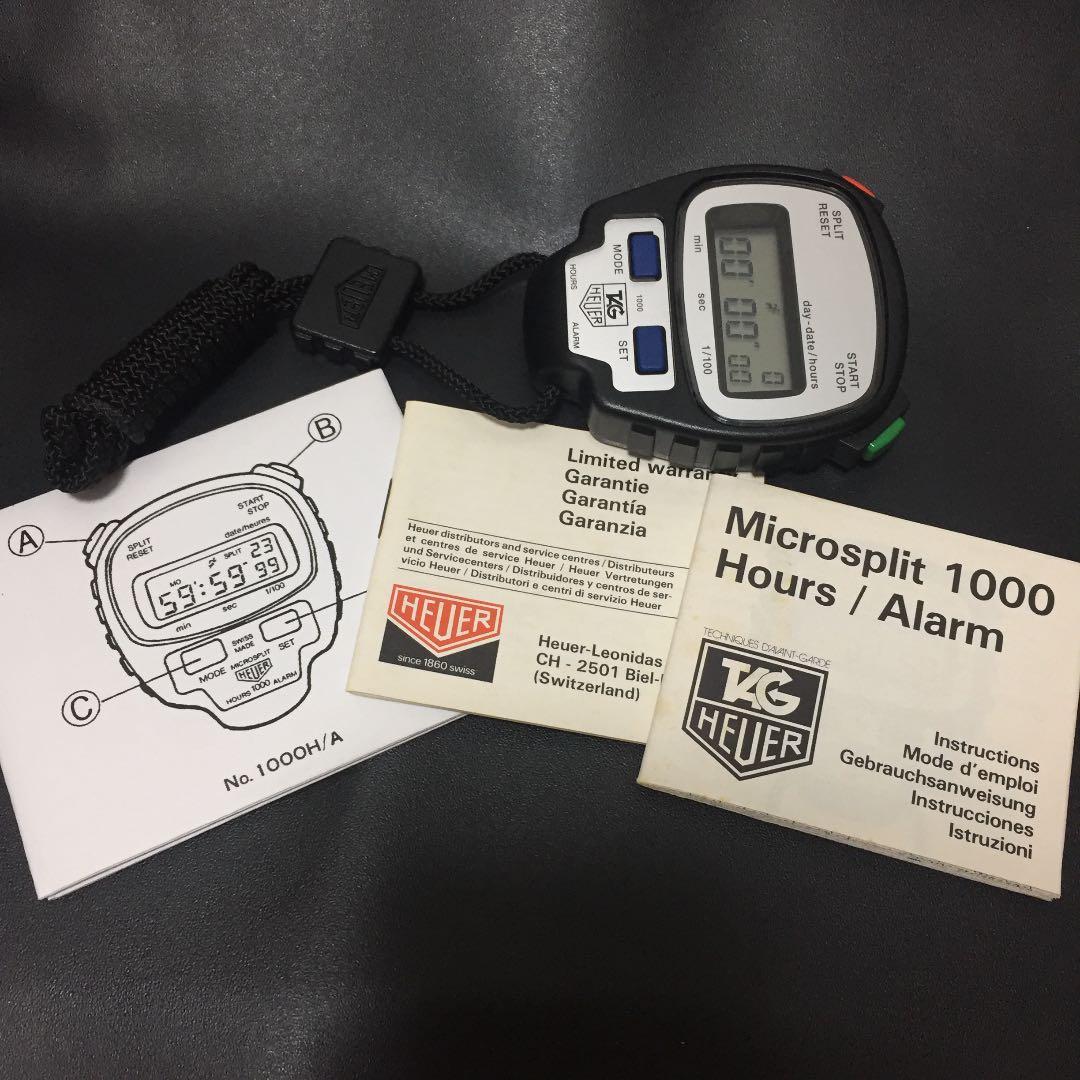 【デッドストック】タグホイヤー ストップウォッチ 【タグホイヤー】