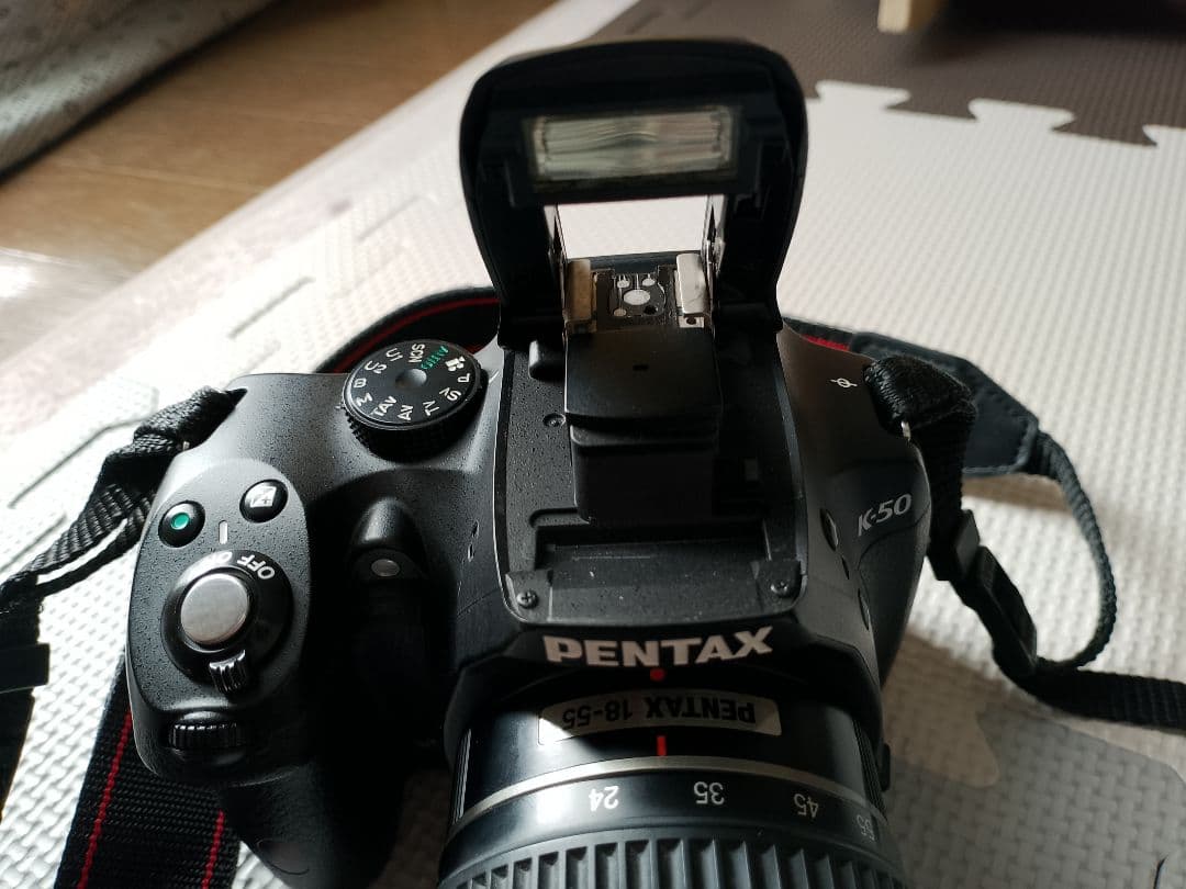 PENTAX デジタル一眼レフ K-50 レンズキット 黒 ジャンク黒死病