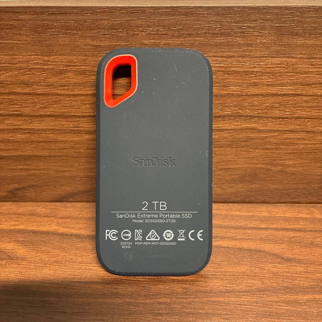 瀬*嫁様 2TB SanDisk Extreme Portable ポータブル