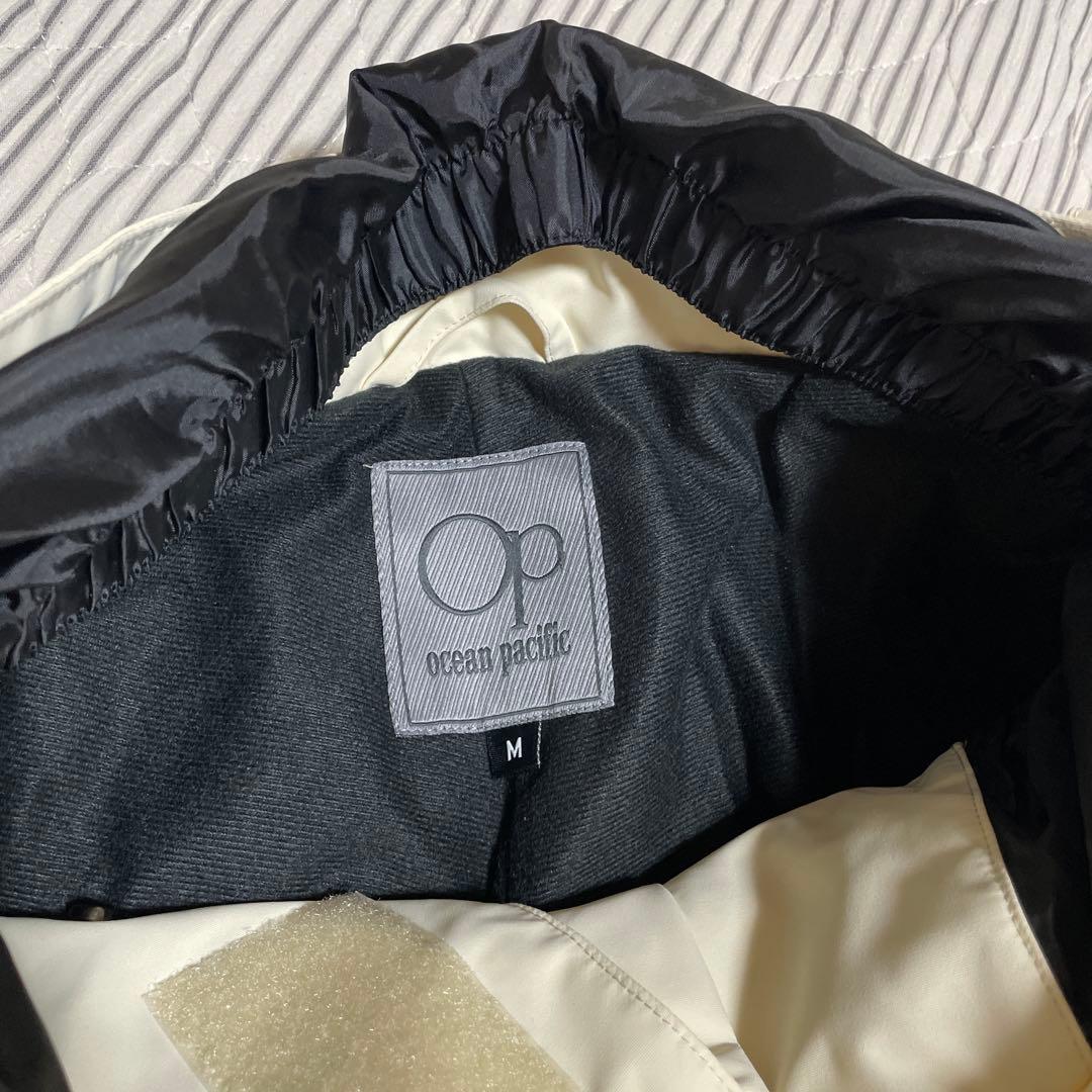 OP ホワイトベージュ ジャケット パンツ上下セット