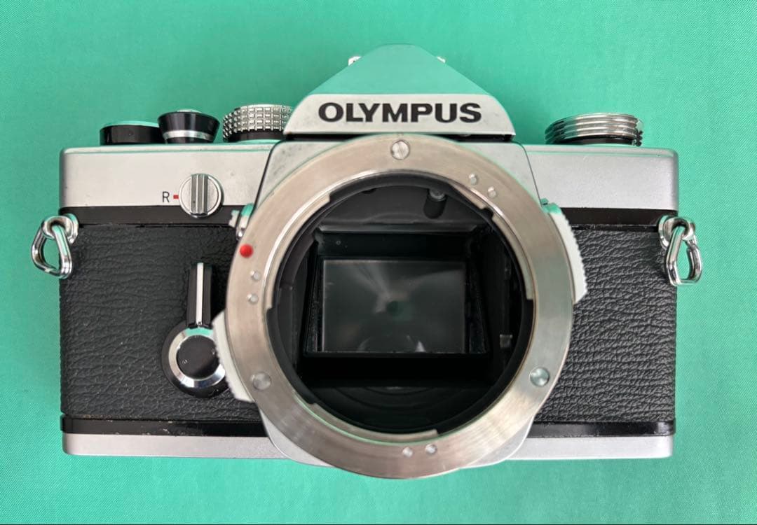 ★ OLYMPUS M-1 (革ケース付) + ★M-SYSTEM 50mm