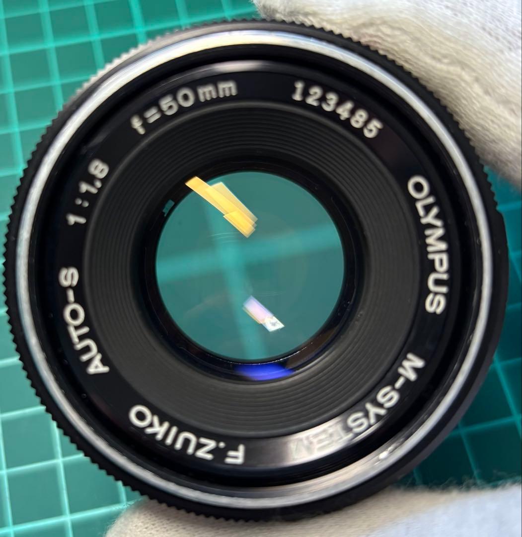 ★ OLYMPUS M-1 (革ケース付) + ★M-SYSTEM 50mm
