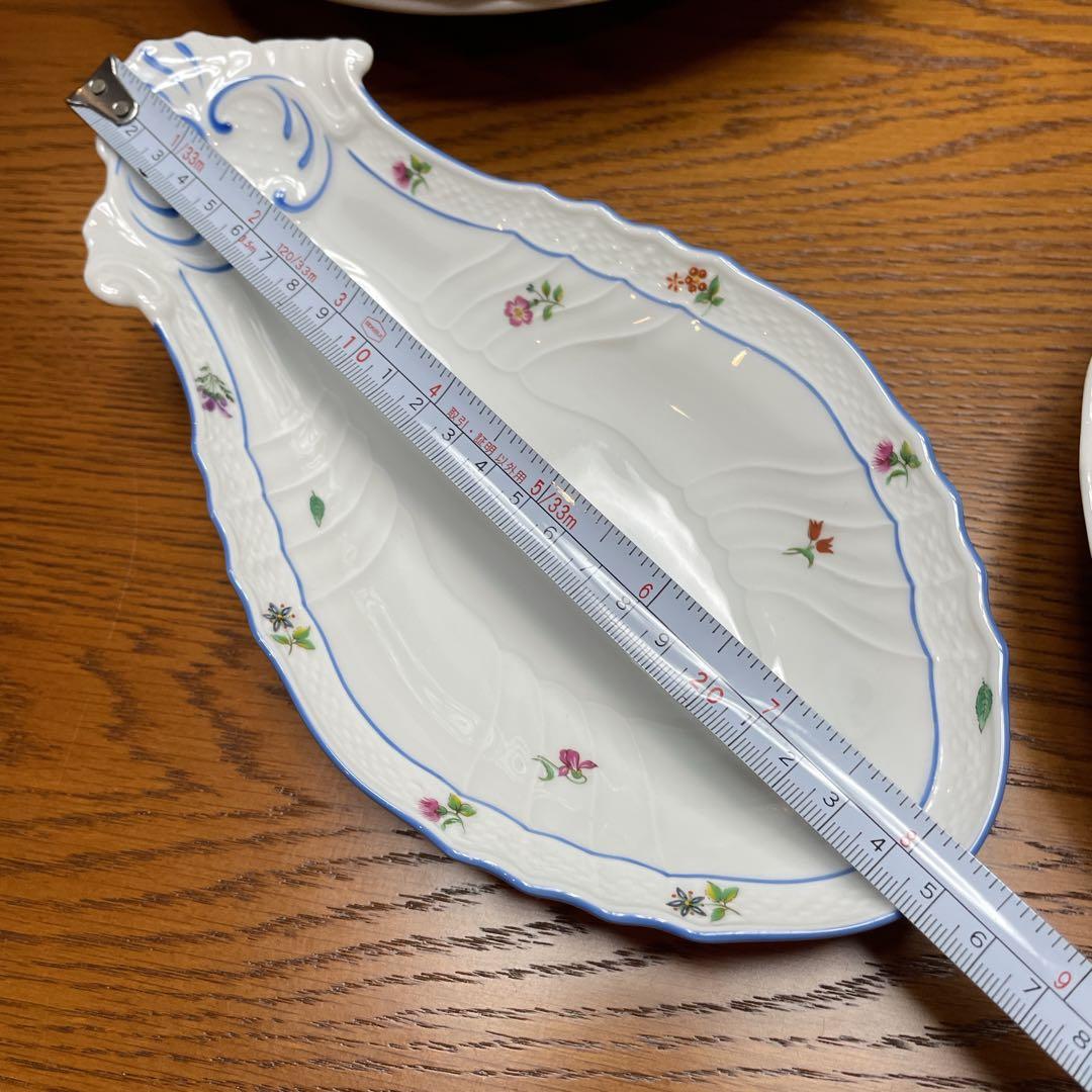 リチャードジノリ　ベッキオホワイト　ベッキオレバント ディナープレート 9枚