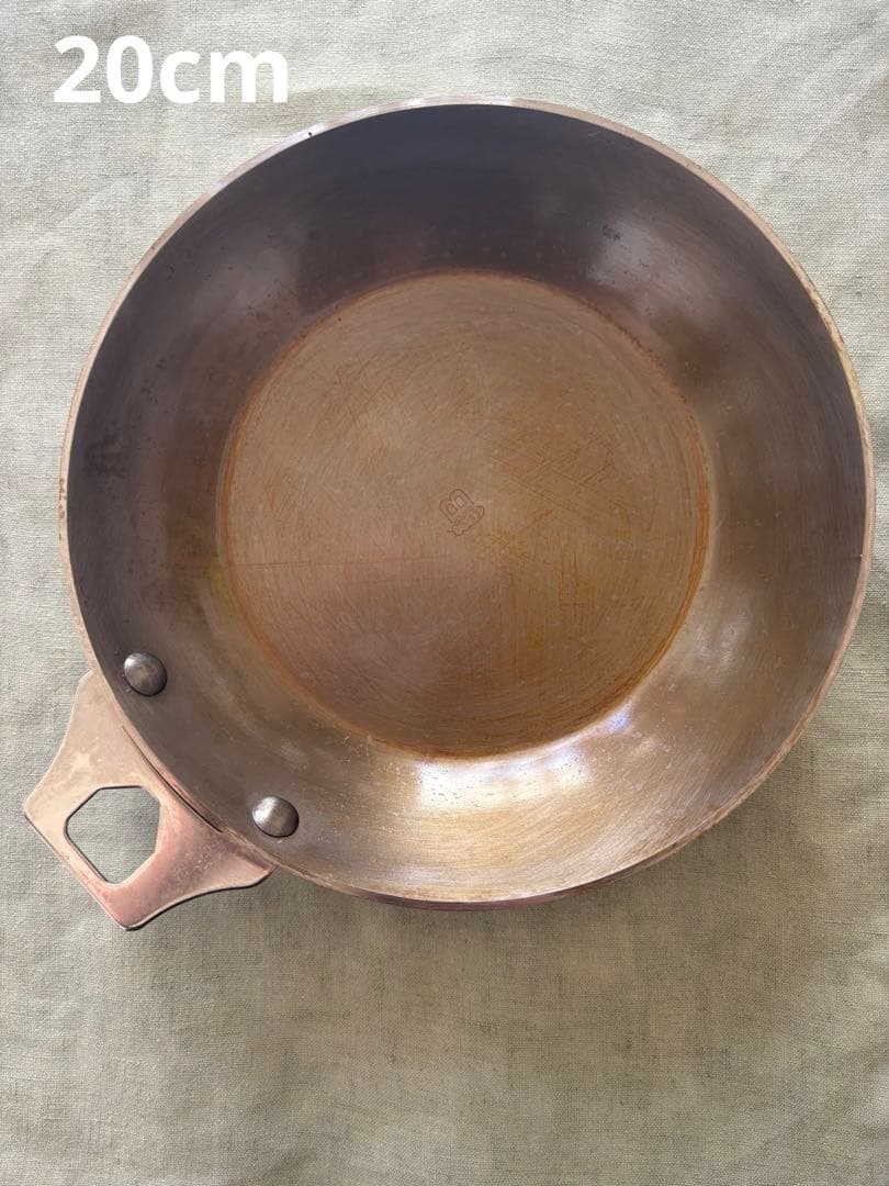 【最終値下げ】de Buyer デバイヤー鉄フライパン28cm/20cm セット