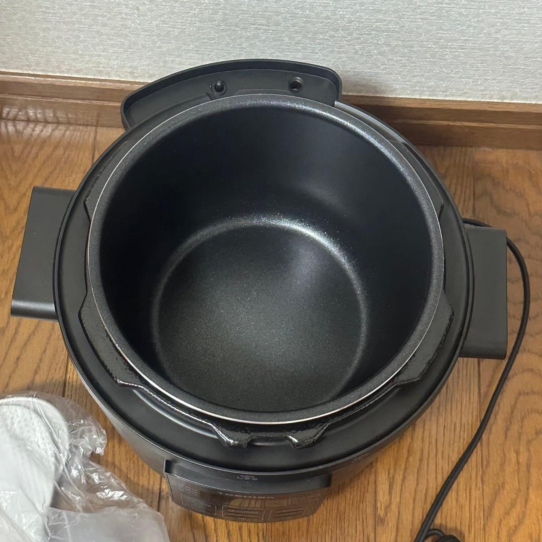 未使用 TOSHIBA RCP-30R ブラック 2022年製 東芝 電気圧力鍋