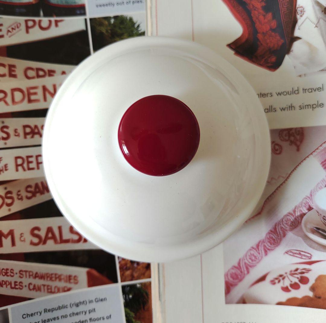 マニー　ロココ　ホーローキャニスター