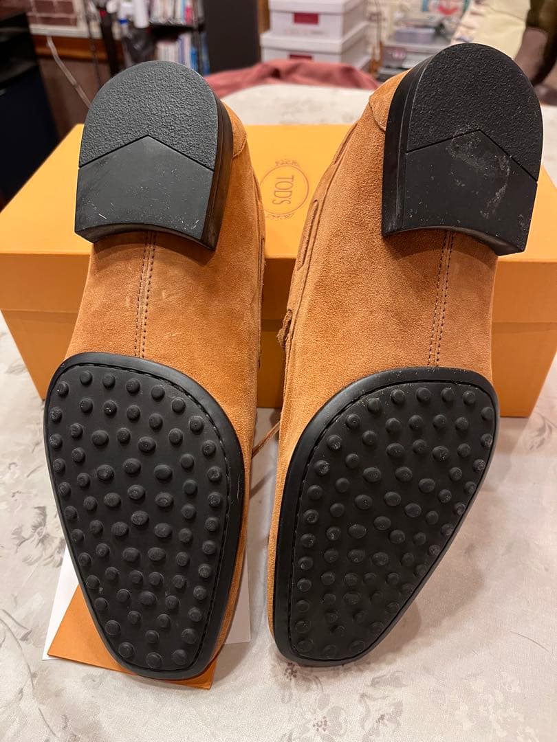 TOD’S トッズ　メンズ　スウェード　7