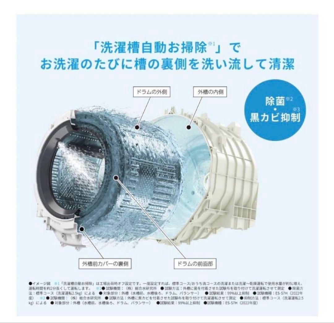 【未開封】SHARP ドラム式洗濯機