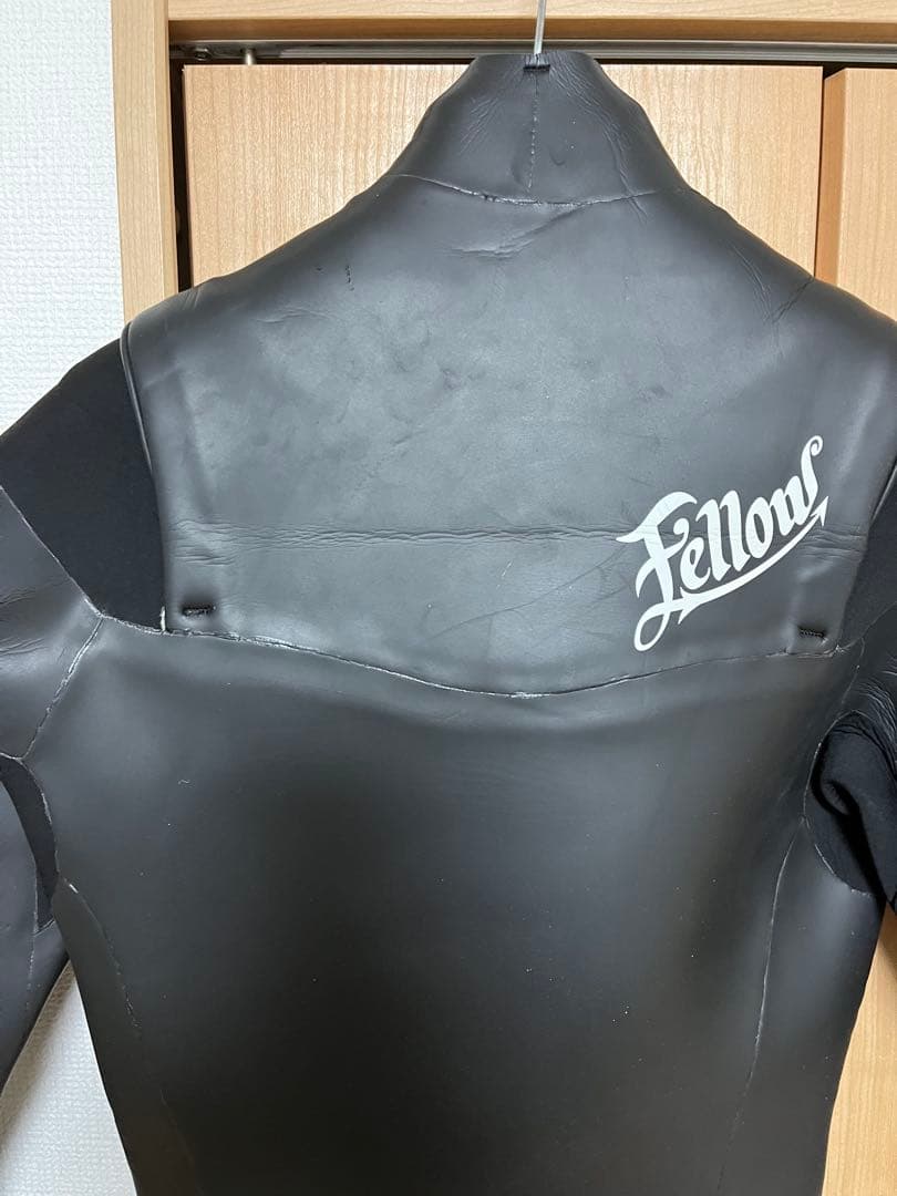 最終値下　Fellow ウェットスーツ セミドライ　5/3 ブラック　M